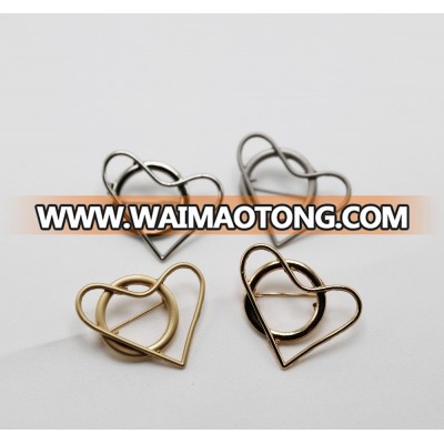 2018 Fashion Brooch Heart Pin Brooch