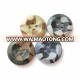 The fine quality camouflage garment accessories 4-holes military garment button